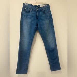 RAG N BONE - Dre Low-Rise Slim Boyfriend Jeans Size 26
